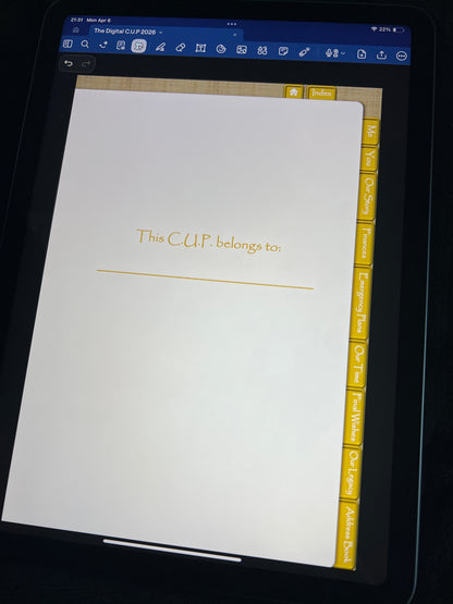The DIGITAL C.U.P 2026